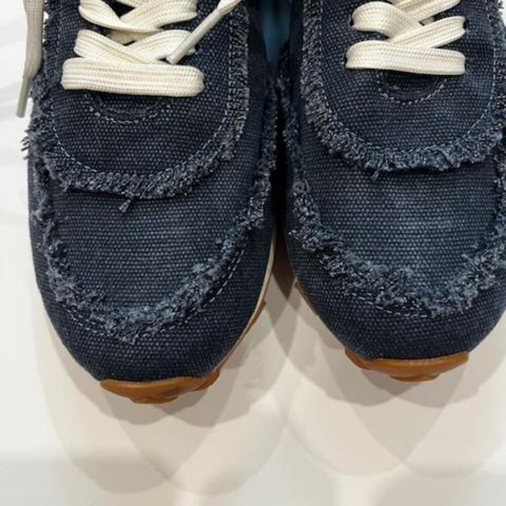 J/Slides Eddie‑F Denim Frayed Sneaker Women's size 8 - Picture 2 of 8
